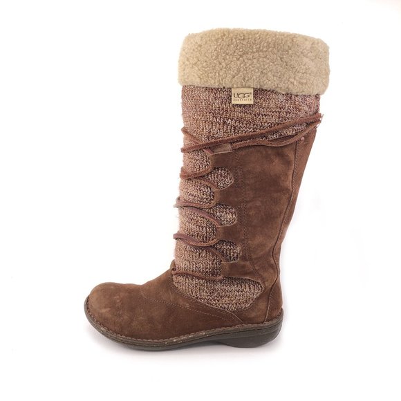 UGG Australia Torrey Woven Winter Boots 7 - Picture 1 of 12
